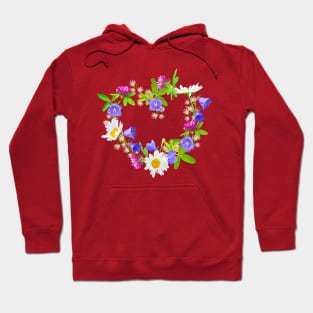 Wild flower heart Hoodie